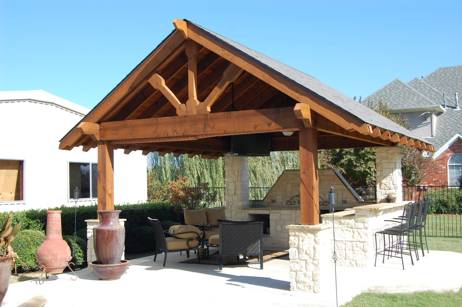 Best ideas about Patio Design Ideas
. Save or Pin Outdoor Kitchens – Custom Patio Designs – Forney TX Now.