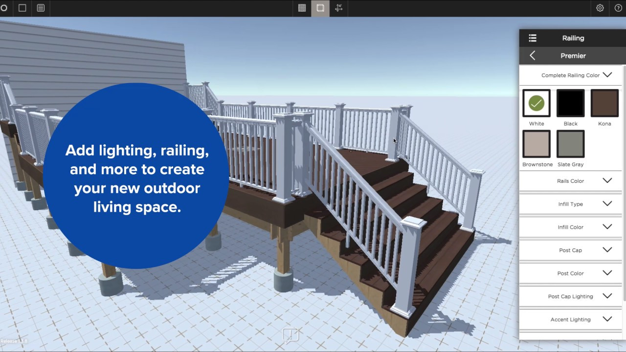 Best ideas about Patio Design Tool
. Save or Pin AZEK Building Products Launches Real time 3D Deck Now.