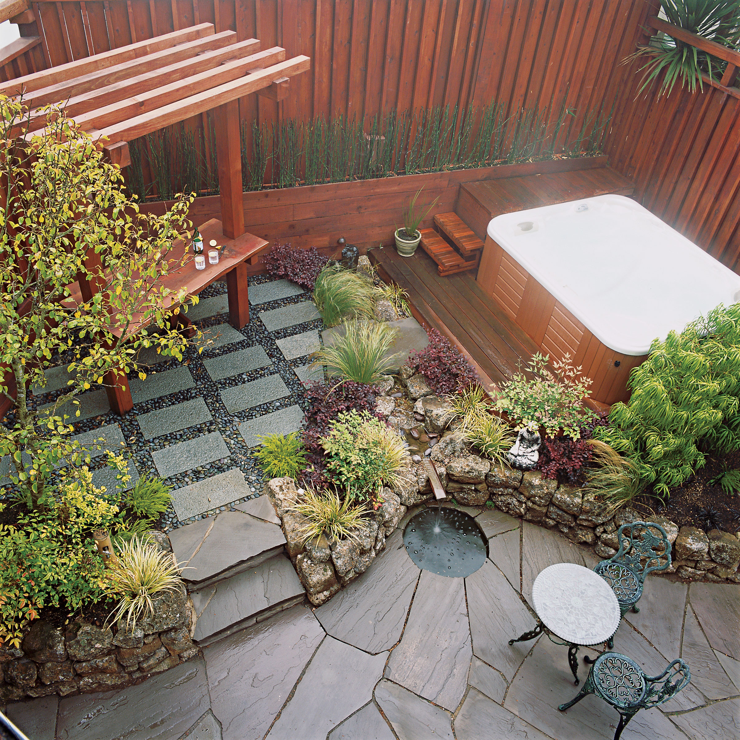 Best ideas about Patio Designs For Small Spaces
. Save or Pin Small garden secrets Sunset Magazine Now.