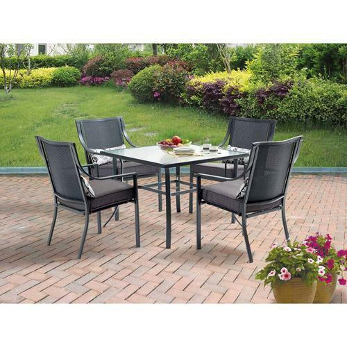 Best ideas about Patio Dining Table Clearance
. Save or Pin NEW Outdoor Table 4 Chairs Dining 5 Piece Set Patio Now.