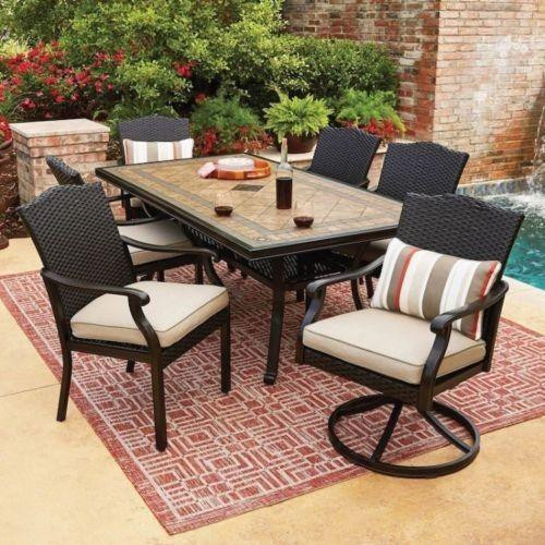 Best ideas about Patio Dining Table Clearance
. Save or Pin OFF on Wicker Patio Furniture Set 7 Piece All Weather Now.