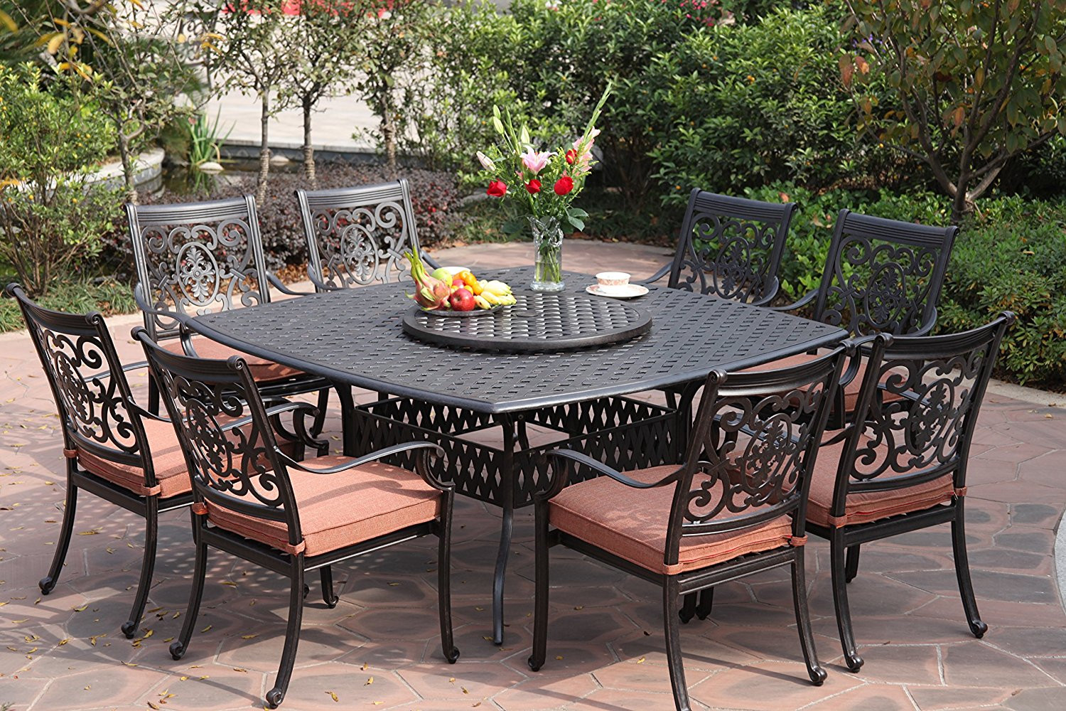 Best ideas about Patio Dining Table Clearance
. Save or Pin Darlee St Cruz Cast Aluminum Piece Dining Set With Patio Now.