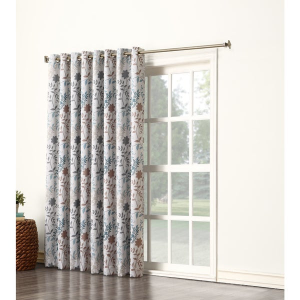 Best ideas about Patio Door Curtain Rods
. Save or Pin Sun Zero Andy Rod Pocket Room Darkening Patio Door Curtain Now.