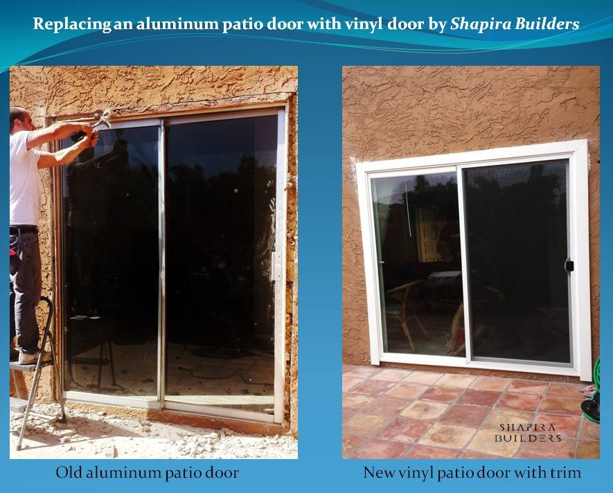 Best ideas about Patio Door Repair
. Save or Pin Replacement of aluminum patio door with vinyl door Now.