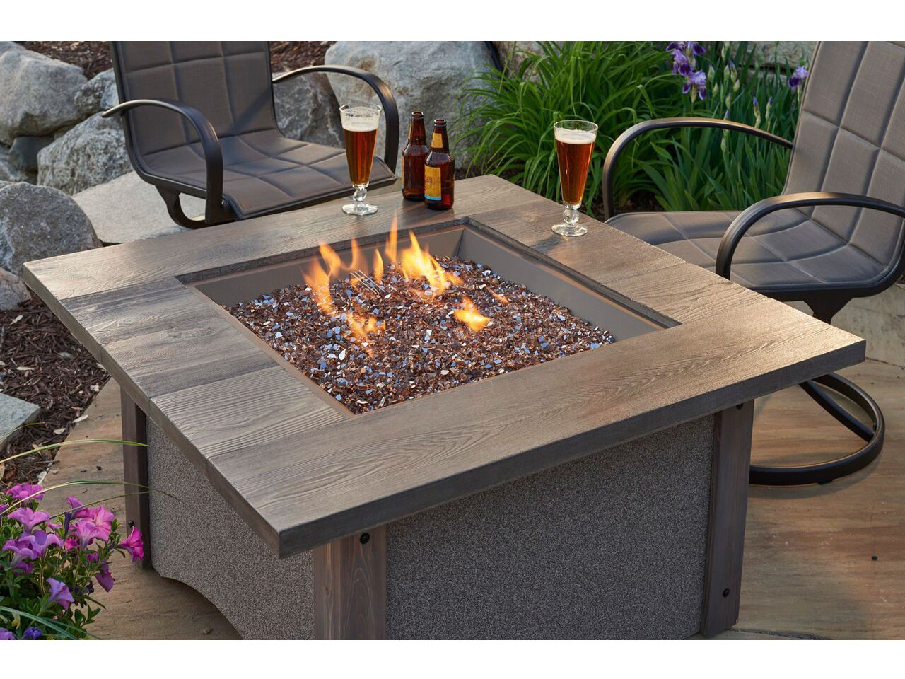 Best ideas about Patio Fire Table
. Save or Pin Outdoor GreatRoom Pine Ridge Square Fire Pit Table with Now.