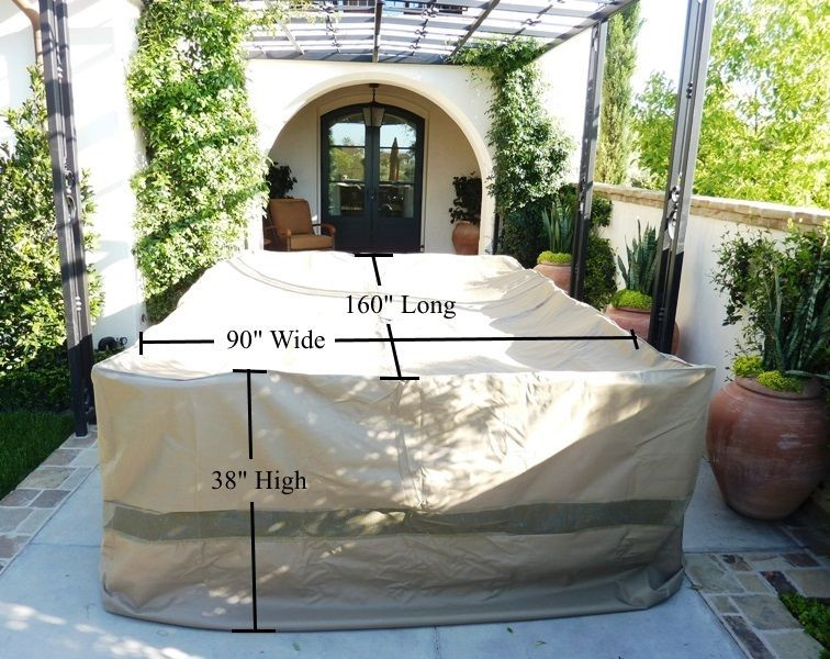 Best ideas about Patio Furniture Covers
. Save or Pin Premium Tight Weave 160"L x 90"W Ultra Rect Oval Now.