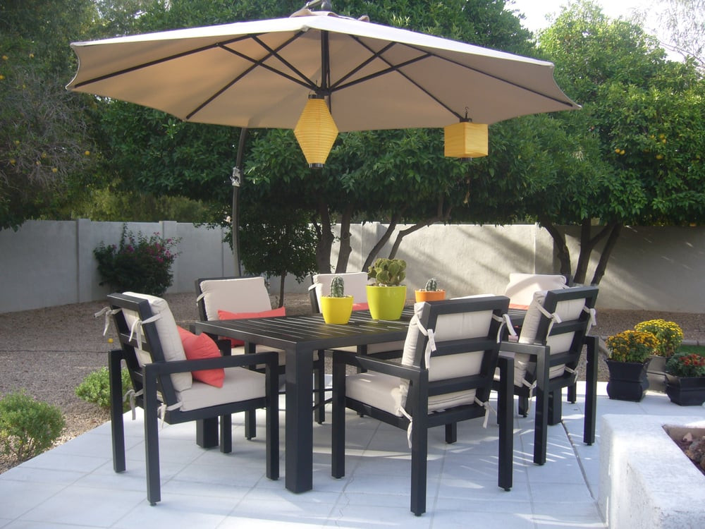 Best ideas about Patio Furniture Phoenix
. Save or Pin Slotted Outdoor Dining Table & Elite Collection Chairs Yelp Now.