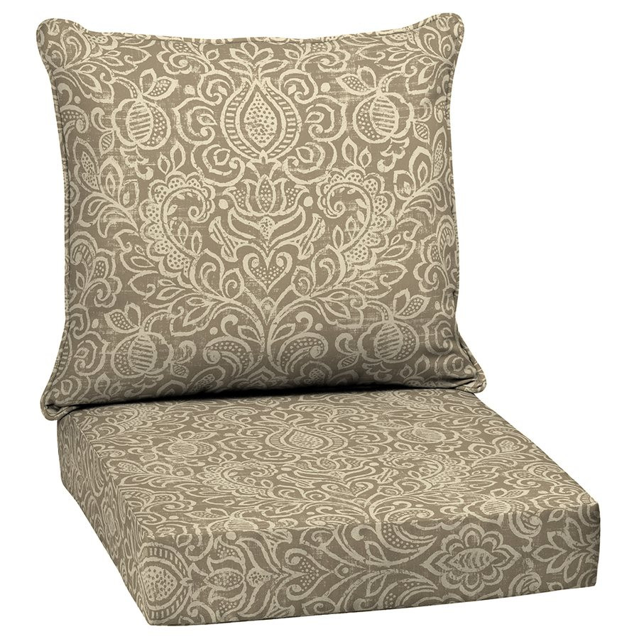 Best ideas about Patio Furniture Replacement Cushions
. Save or Pin Garden Treasures Neutral Stencil 2 Piece Deep Seating Now.