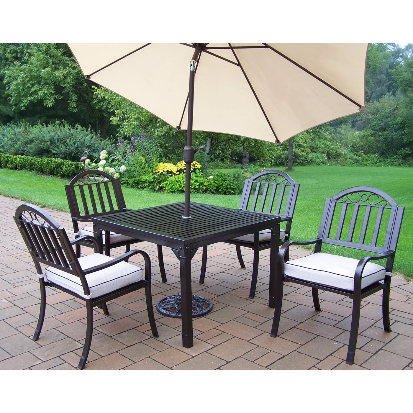Best ideas about Patio Furniture With Umbrella
. Save or Pin 29 Beautiful Patio Furniture Dining Sets With Umbrella Now.