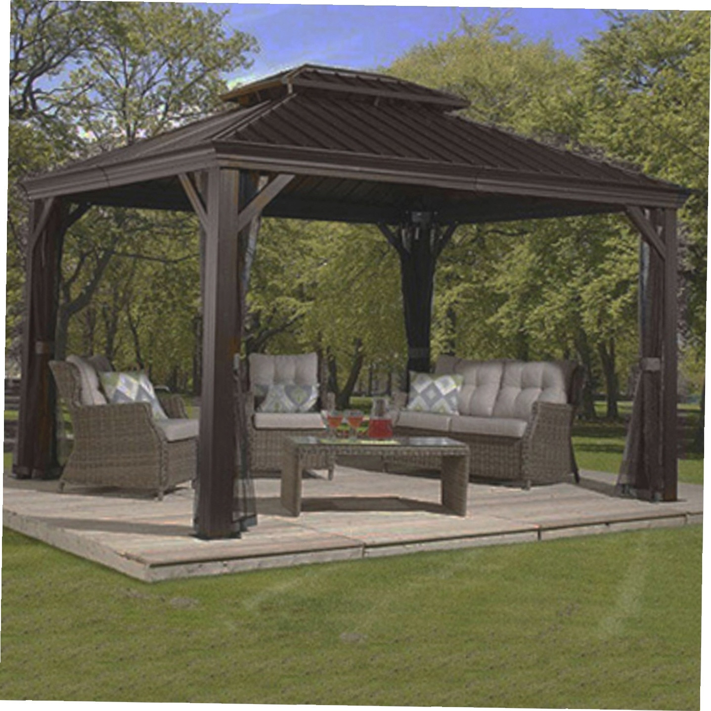 Best ideas about Patio Gazebo Clearance
. Save or Pin Hardtop Gazebo Clearance – Droess Gazebos for Clearance Now.