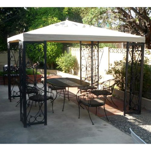 Best ideas about Patio Gazebo Costco
. Save or Pin Garden Winds Replacement Canopy for Costco Fluer de Lis Now.