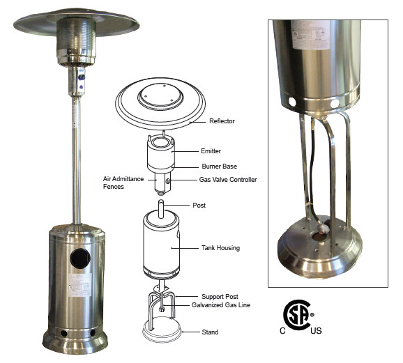 Best ideas about Patio Heater Parts
. Save or Pin Outdoor patio heater parts Now.