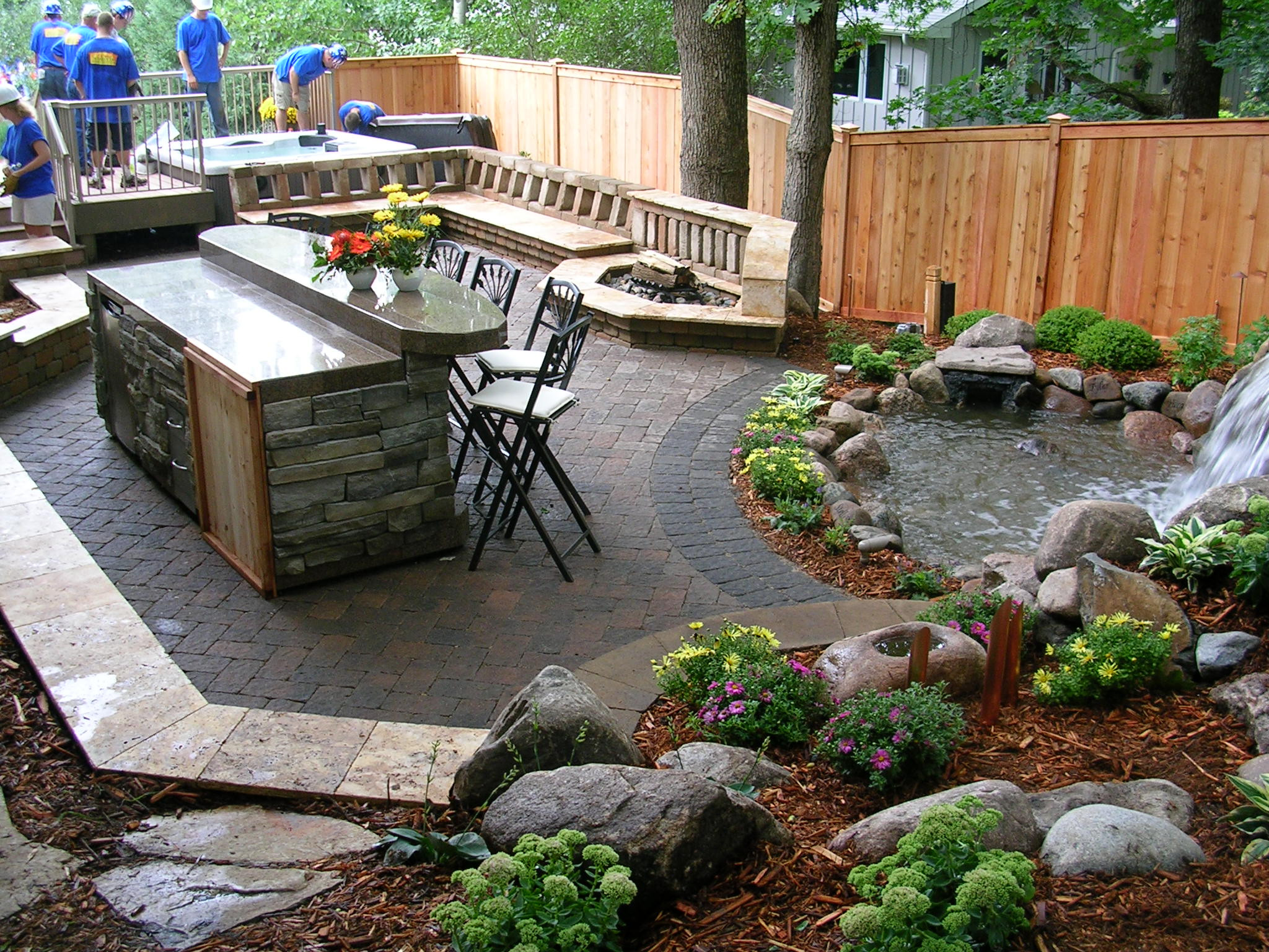 Best ideas about Patio Landscaping Ideas
. Save or Pin Landscape Design Ideas Patio Driveway Installation Now.