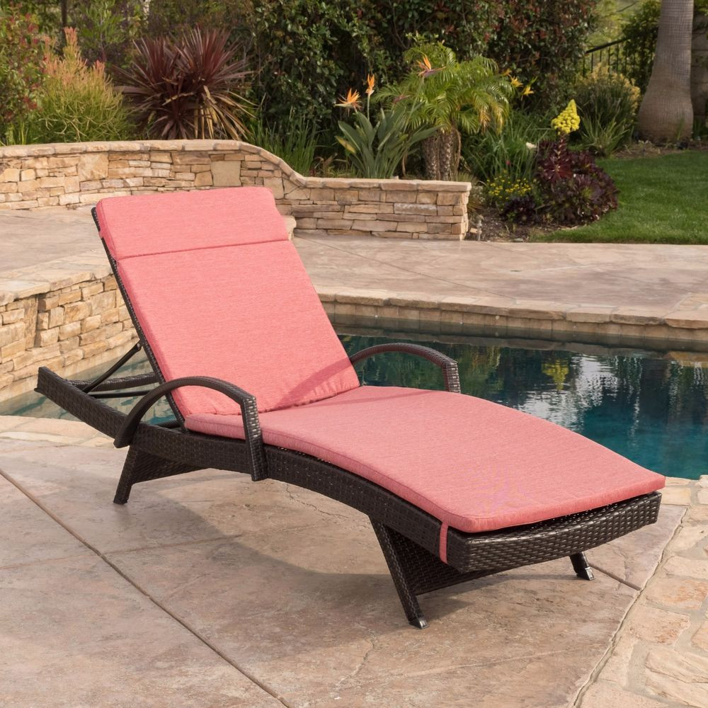 Best ideas about Patio Lounge Furniture
. Save or Pin Contemporary Outdoor Brown Wicker Armed Chaise Lounge Now.