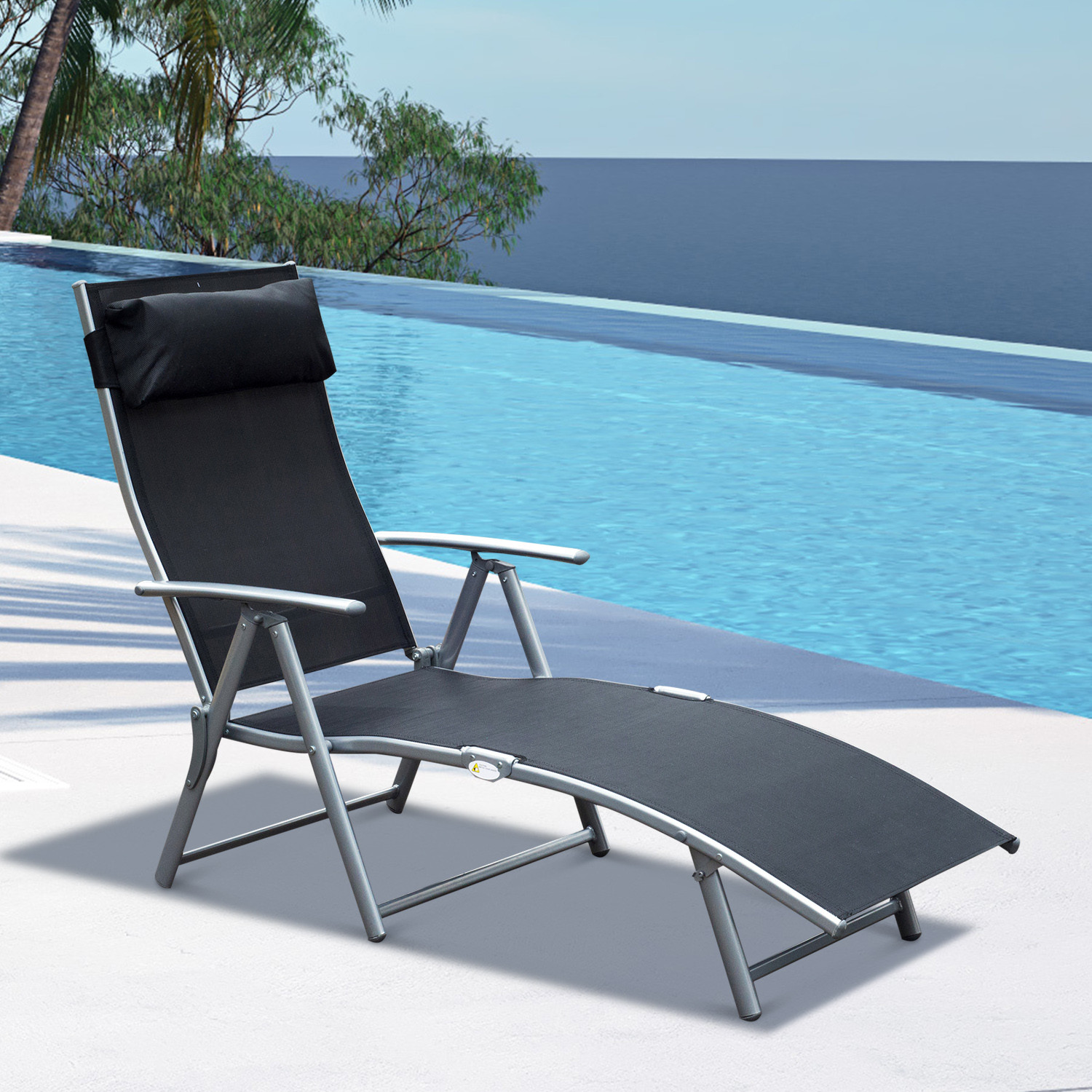 Best ideas about Patio Lounge Furniture
. Save or Pin Chaise Lounge Chair Folding Pool Beach Yard Adjustable Now.