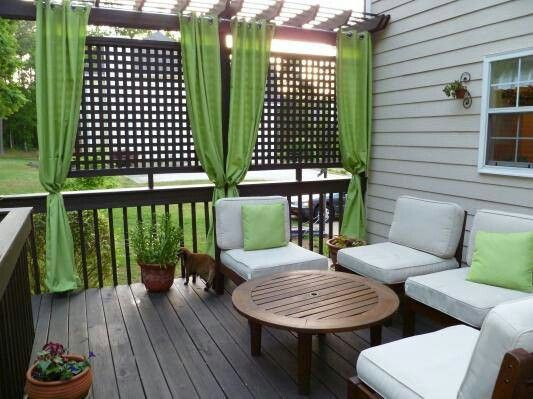Best ideas about Patio Privacy Ideas
. Save or Pin Pkrch privacy lattice Use for our private back porch Now.