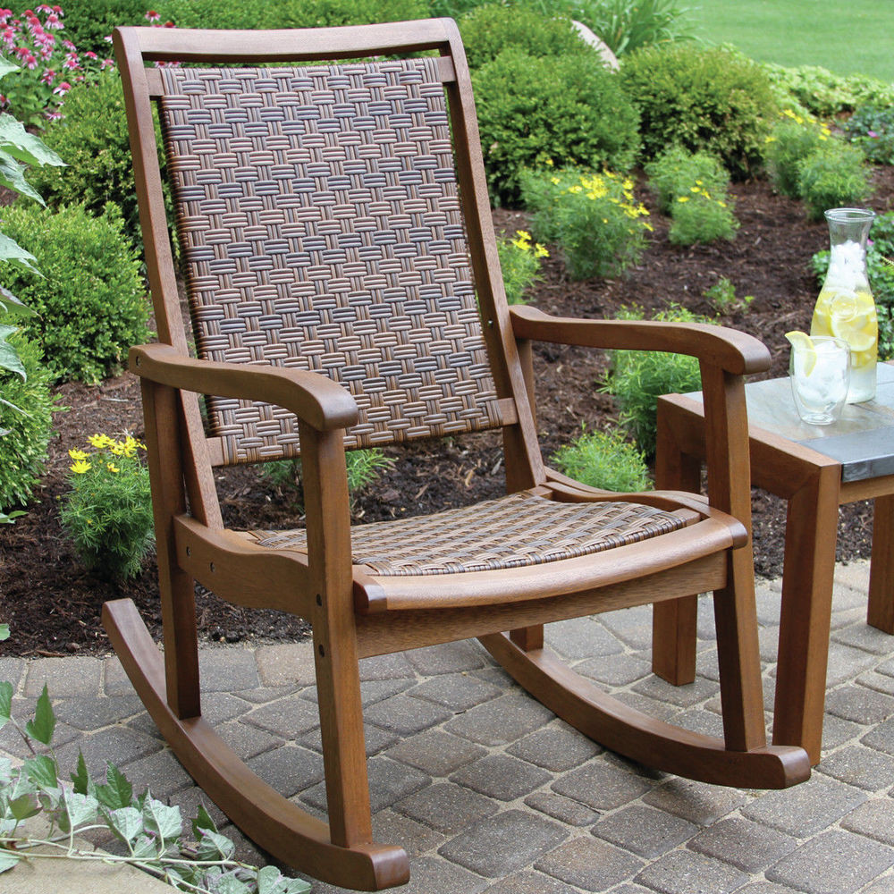 Best ideas about Patio Rocking Chair
. Save or Pin Outdoor Wicker Wood Rocking Chair Patio Porch Seat Rocker Now.