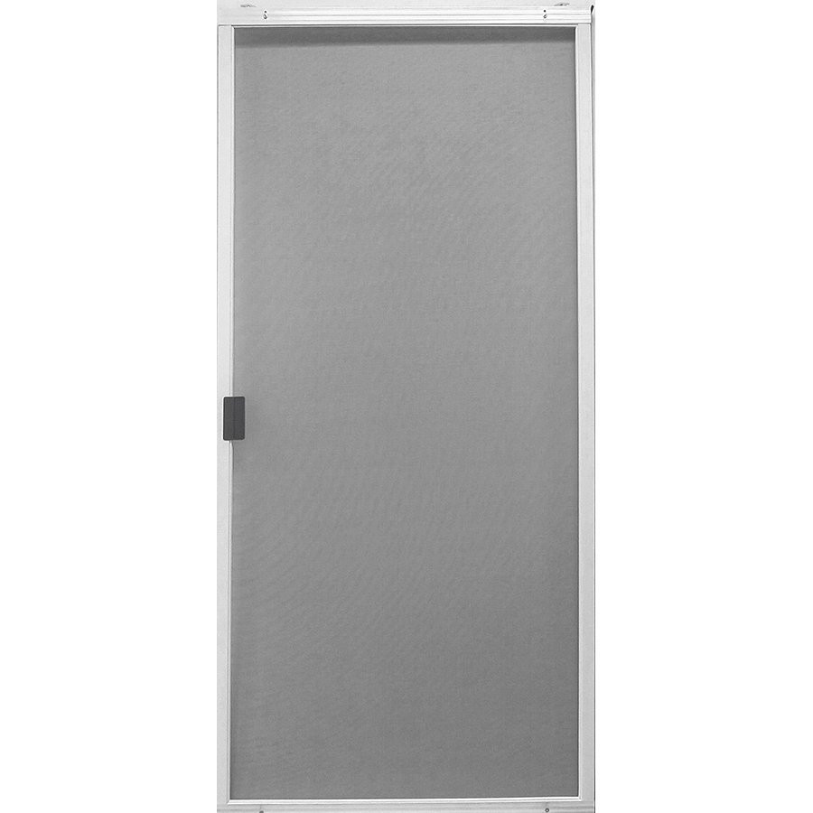 Best ideas about Patio Screen Doors
. Save or Pin Screen Tight Patio Matic White Aluminum Screen Door Now.