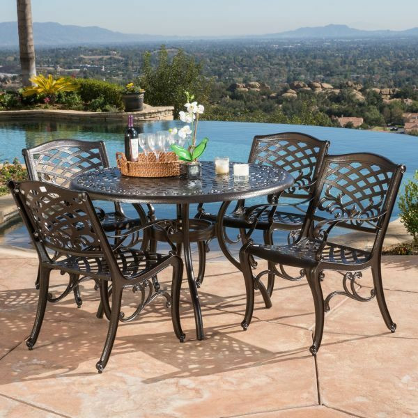 Best ideas about Patio Set Clearance
. Save or Pin Patio Furniture Sets Clearance Dining Set Aluminum 5 Piece Now.