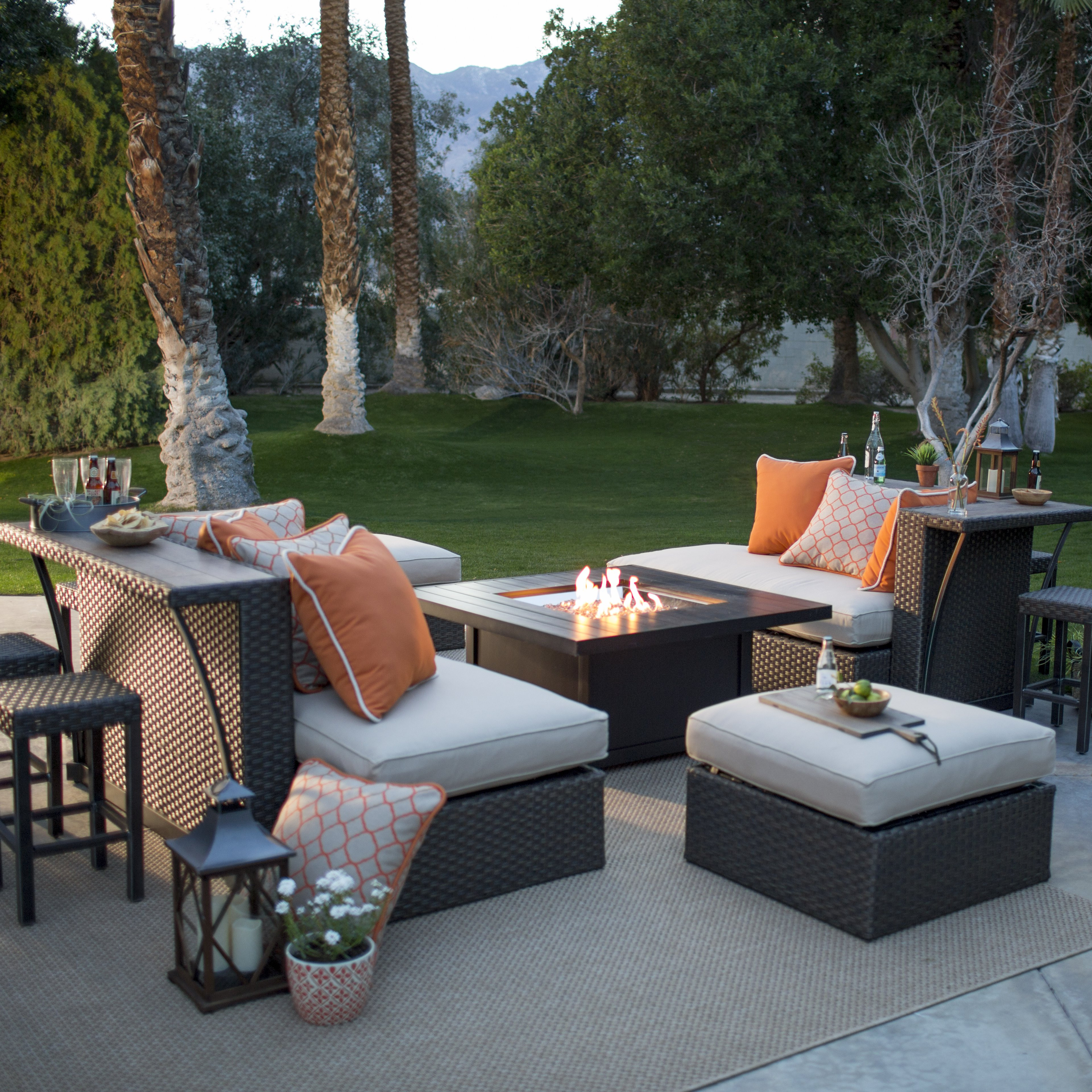 Best ideas about Patio Set With Fire Pit
. Save or Pin Belham Living Kolea Bay 11 Piece Entertainment Party Bar Now.