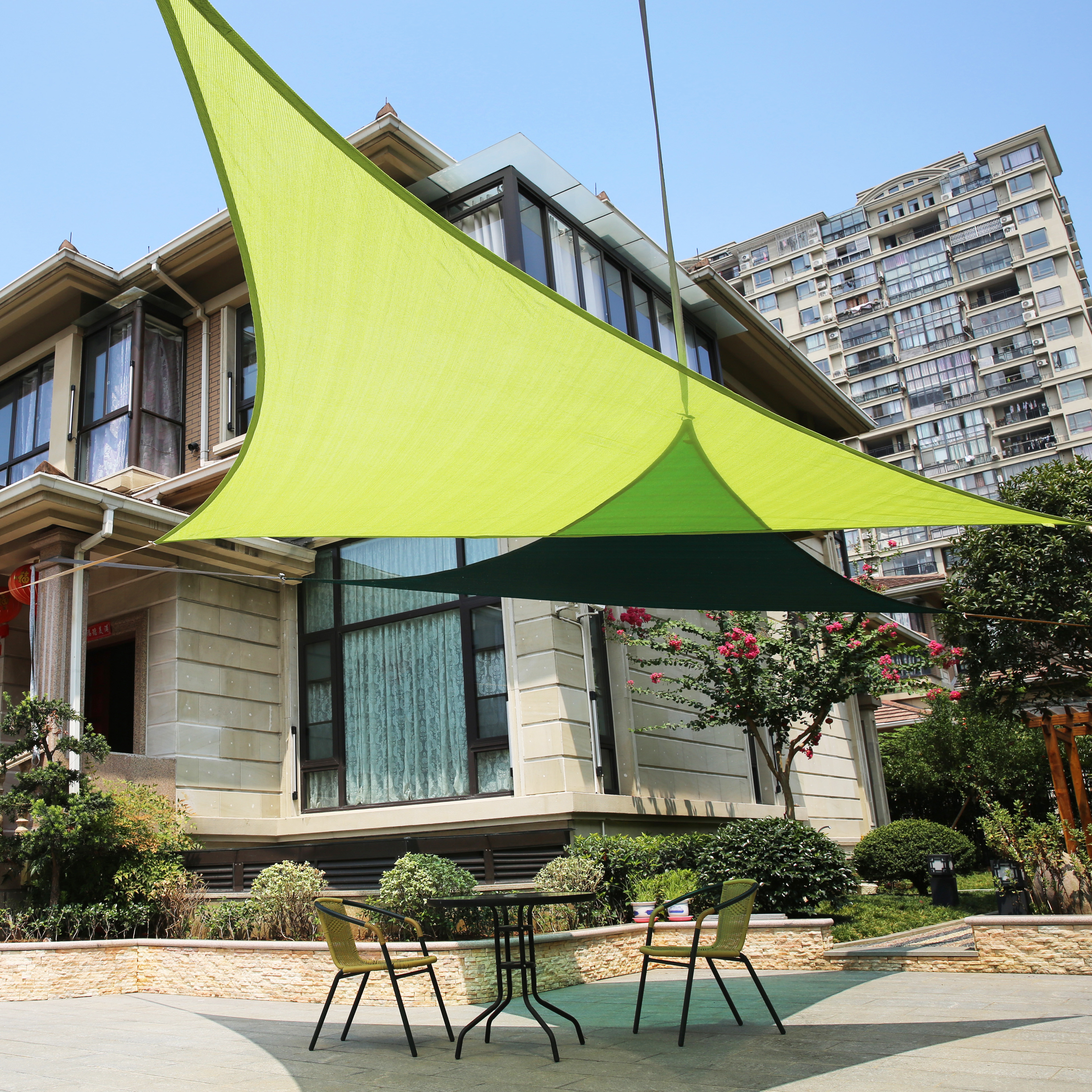 Best ideas about Patio Shade Sails
. Save or Pin LyShade 16 5" Right Triangle Sun Shade Sail Canopy with Now.