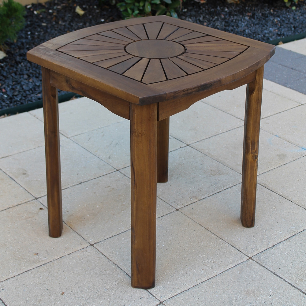 Best ideas about Patio Side Table
. Save or Pin Sunburst Wooden Patio Side Table Now.