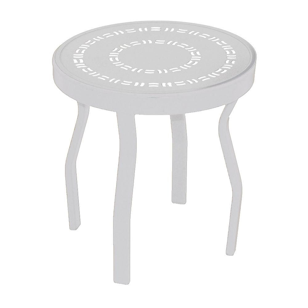 Best ideas about Patio Side Table
. Save or Pin White Patio Side Table 50ETW RTA The Home Depot Now.