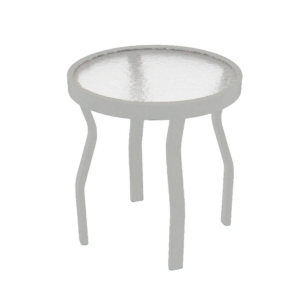 Best ideas about Patio Side Table
. Save or Pin White Patio Side Table 50ETW RTA The Home Depot Now.