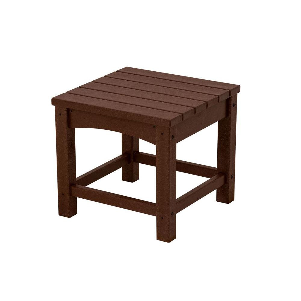 Best ideas about Patio Side Tables
. Save or Pin Ivy Terrace Classics 18 in Mahogany Round Patio Side Now.