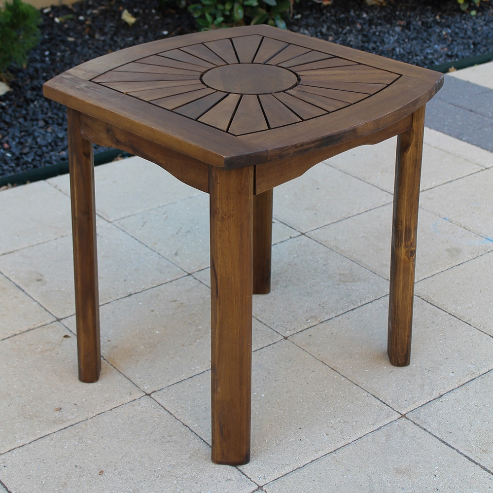 Best ideas about Patio Side Tables
. Save or Pin Sunburst Wooden Patio Side Table Now.