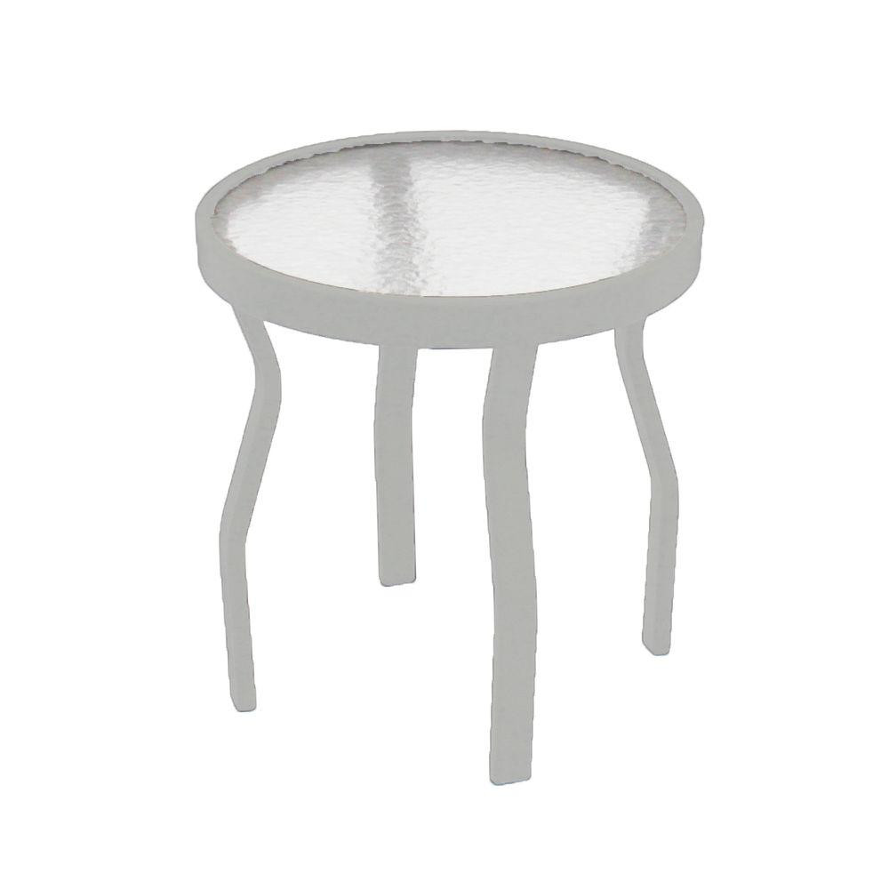 Best ideas about Patio Side Tables
. Save or Pin White Patio Side Table 50ETW RTA The Home Depot Now.