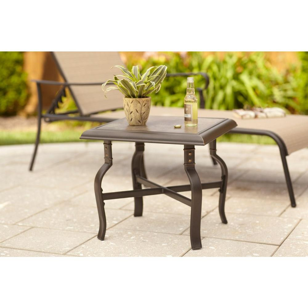 Best ideas about Patio Side Tables
. Save or Pin Hampton Bay Belleville Patio Side Table FTS B The Now.