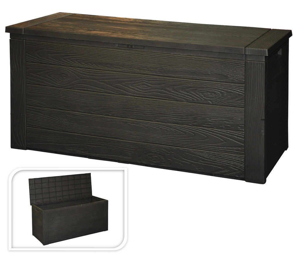 Best ideas about Patio Storage Box
. Save or Pin Wood Crate Effect Garden Storage Box With Lid Garden Patio Now.