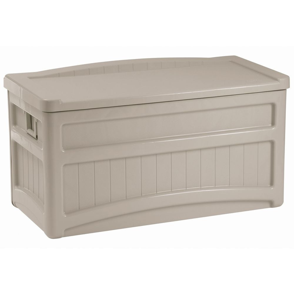 Best ideas about Patio Storage Box
. Save or Pin Suncast 73 Gallon Patio Deck Storage Box with Wheels and Now.