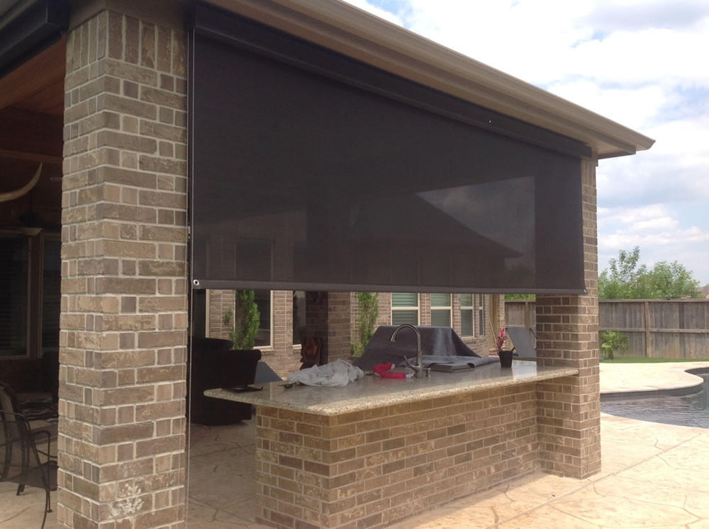 Best ideas about Patio Sun Screens
. Save or Pin Manual Roll Up Patio Shades American Sunscreens by Now.