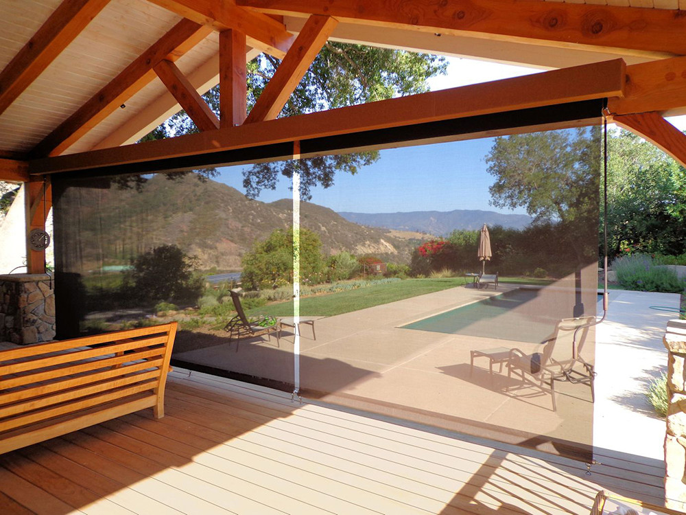 Best ideas about Patio Sun Screens
. Save or Pin Outdoor Curtains Drapes and Roller Shades Now.