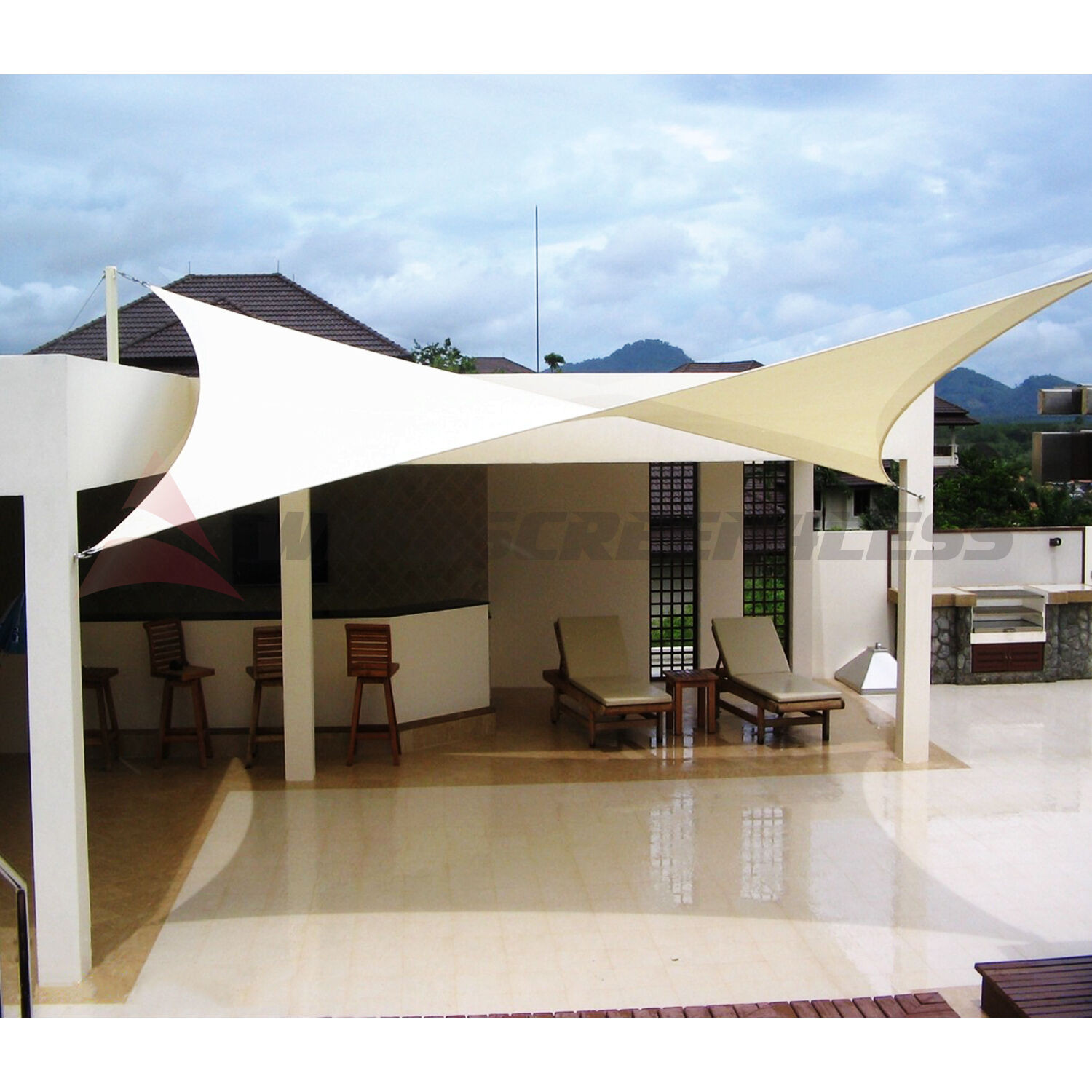 Best ideas about Patio Sun Shade
. Save or Pin Sun Shade Sail Fabric Outdoor Garden Canopy Patio Pool Now.