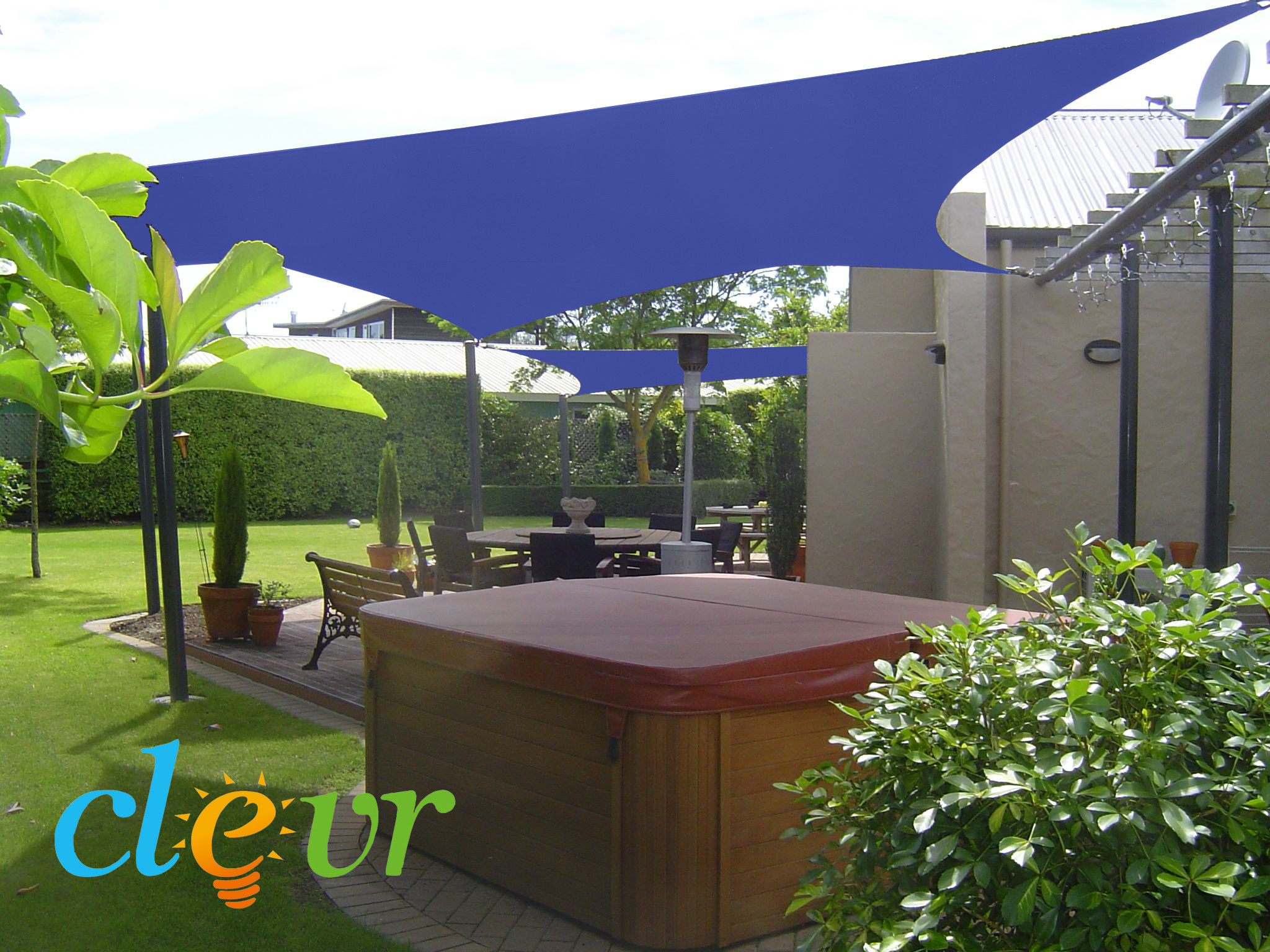 Best ideas about Patio Sun Shade
. Save or Pin New Premium Clevr Sun Shade Canopy Sail 12 18 Square Now.