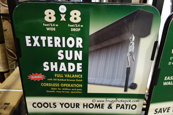 Best ideas about Patio Sun Shades Costco
. Save or Pin Costco Sale Exterior Sun Shade 8 x8 $49 99 Now.