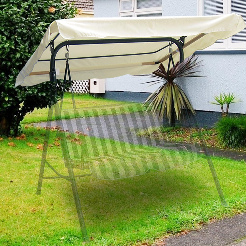 Best ideas about Patio Swing Cover
. Save or Pin 76"x44" Outdoor Patio Swing Canopy Top Replacement Cover Now.