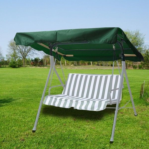 Best ideas about Patio Swing Cover
. Save or Pin New Deluxe Outdoor Swing Canopy Replacement Porch Top Now.