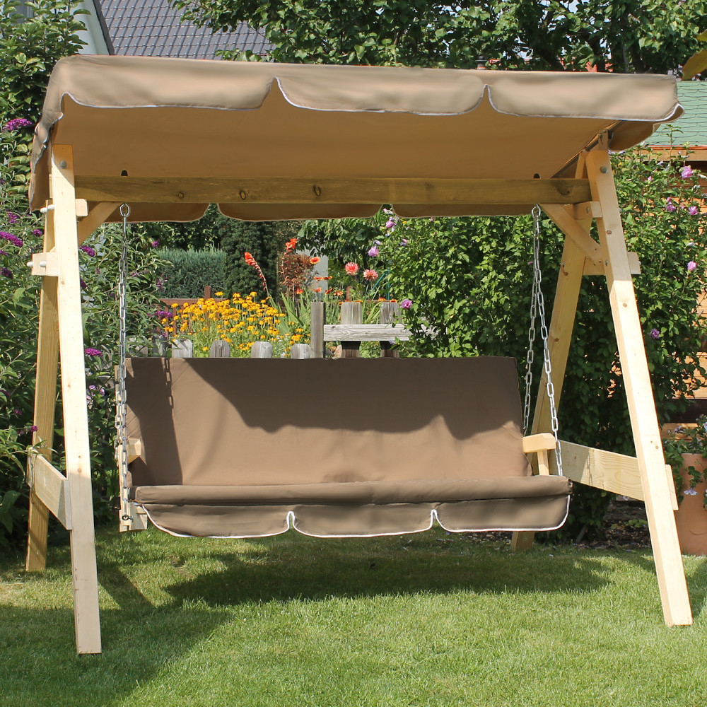 Best ideas about Patio Swing Cover
. Save or Pin Wooden Garden Patio Porch Swing Bench Solid Furniture Now.