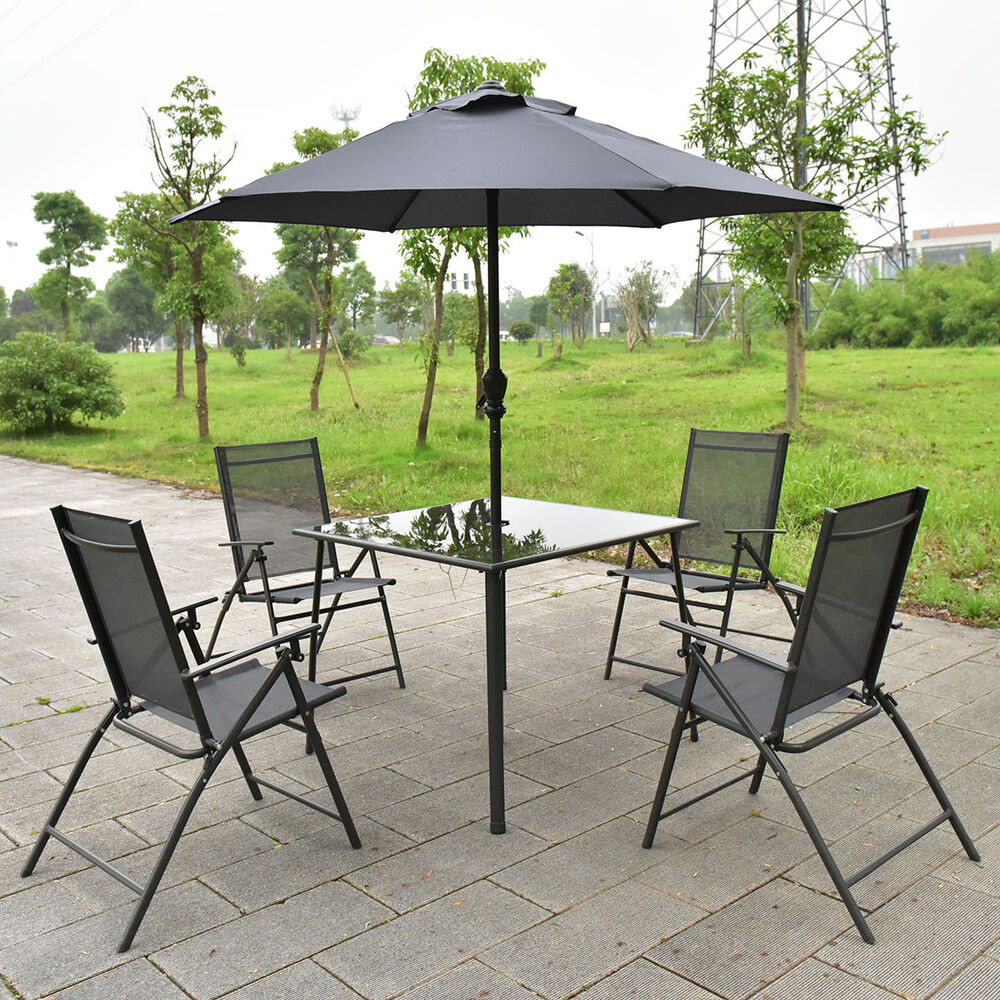 Best ideas about Patio Table Sets
. Save or Pin 6PCS Patio Garden Set furniture 4 Folding Chairs Table Now.