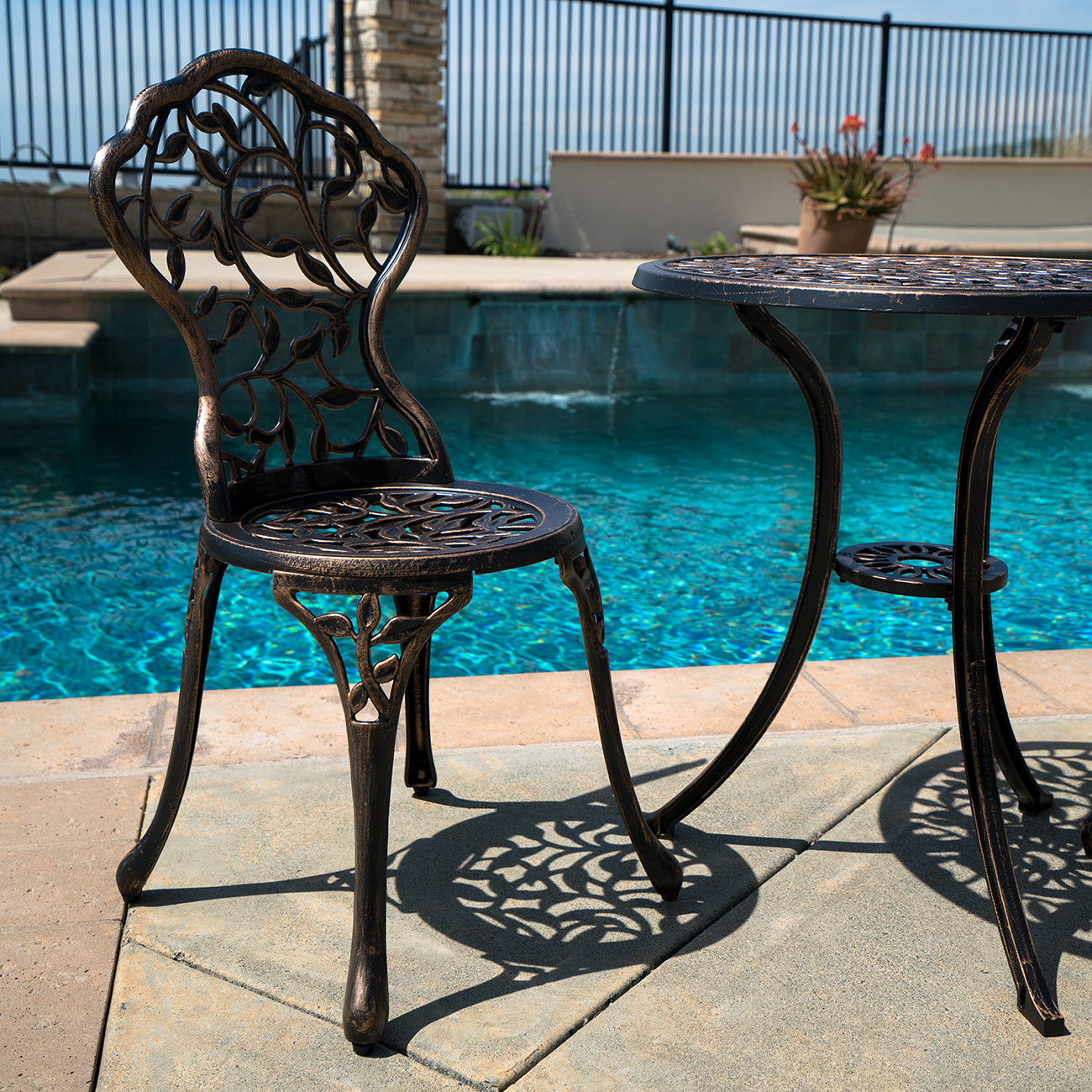 Best ideas about Patio Table Sets
. Save or Pin 3PC Bistro Set Patio Table Chairs Ivory Furniture Balcony Now.