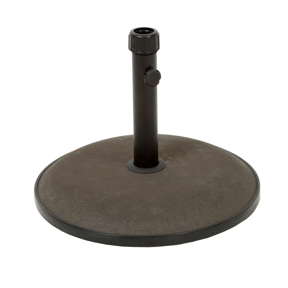 Best ideas about Patio Umbrella Base
. Save or Pin Outdoor Patio Furniture Round Brown Concrete Umbrella Base Now.