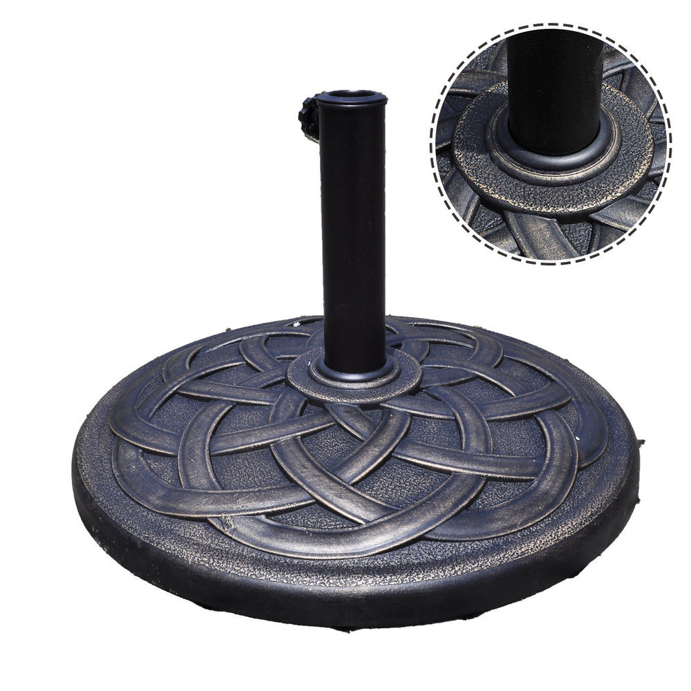 Best ideas about Patio Umbrella Base
. Save or Pin 22" Round Umbrella Base Stand Market Patio Standing Now.