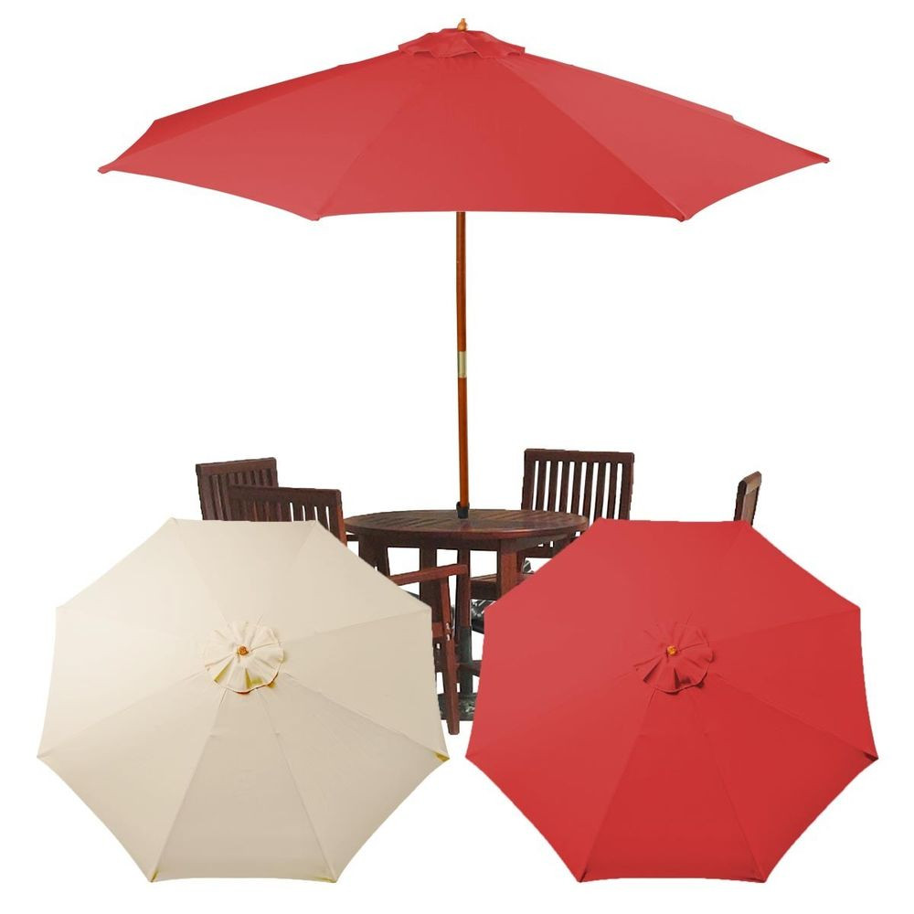 Best ideas about Patio Umbrella Replacement Canopy
. Save or Pin US 9Ft 8 Rib Patio Umbrella Cover Canopy Replacement Top Now.