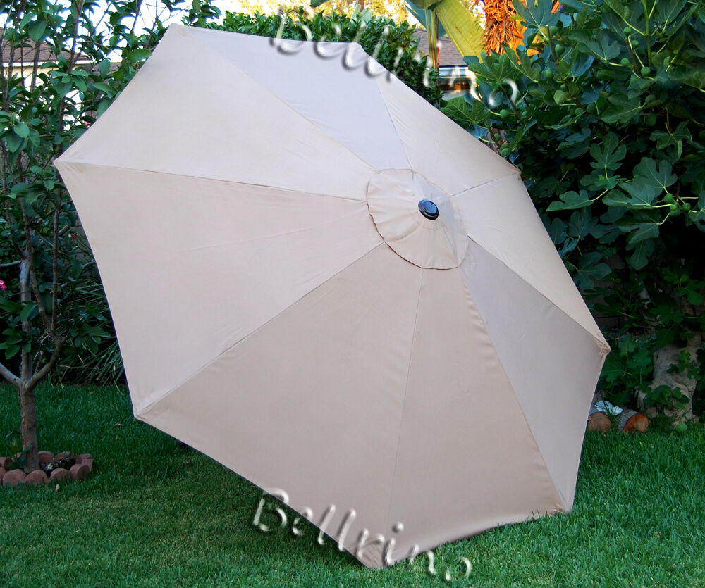 Best ideas about Patio Umbrella Replacement Canopy
. Save or Pin SAND Umbrella Canopy 9 FT 6 Ribs Top Patio Market Now.