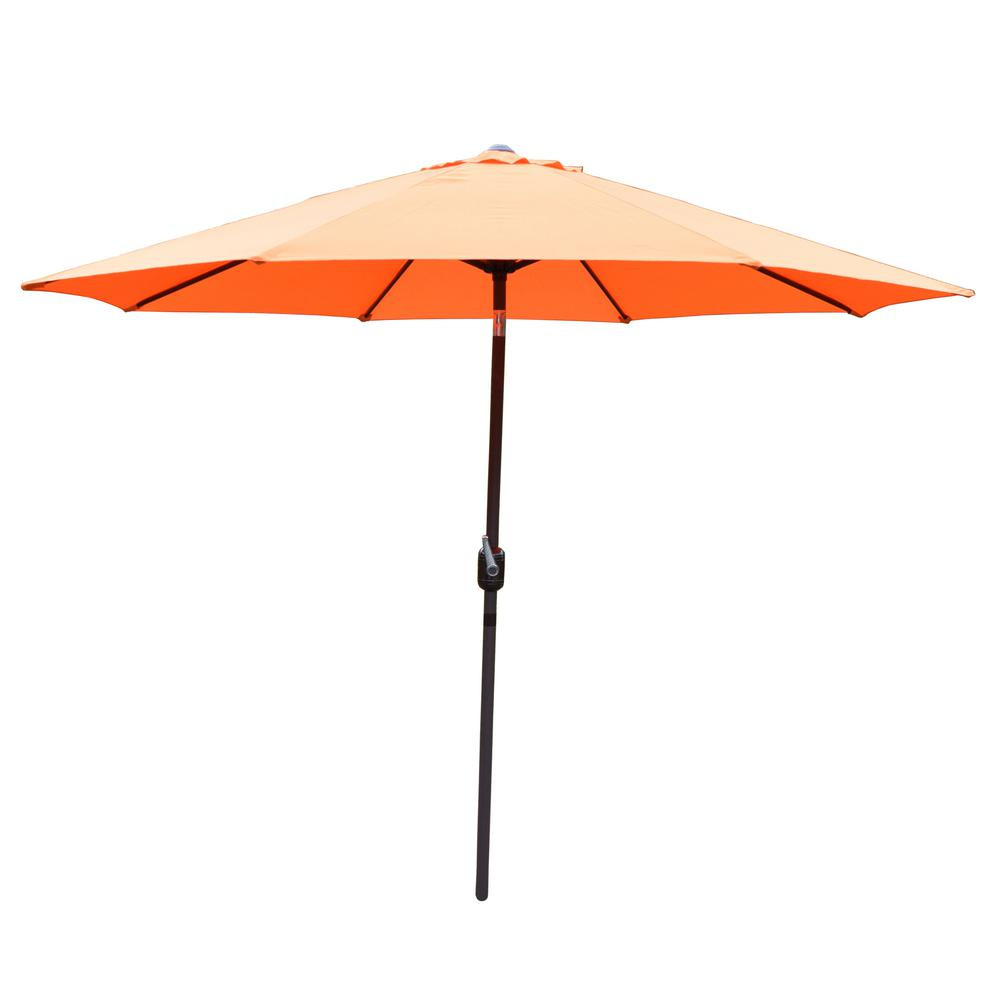 Best ideas about Patio Umbrellas Home Depot
. Save or Pin 9 ft Tilt Patio Umbrella in Orange HD4005 OR BN The Now.