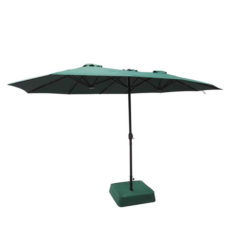 Best ideas about Patio Umbrellas Home Depot
. Save or Pin Hampton Bay 8 8 ft x 14 ft Triple Vent Market Patio Now.